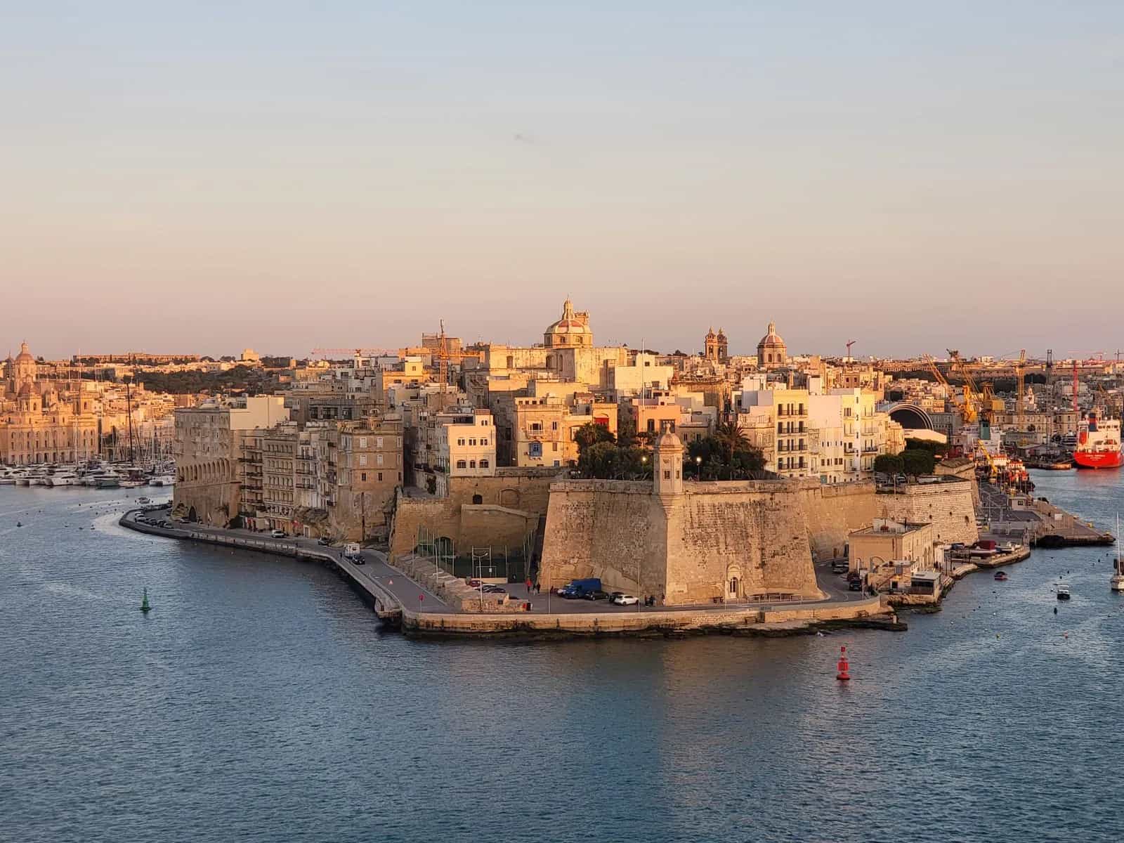 Vue panoramique de Malte